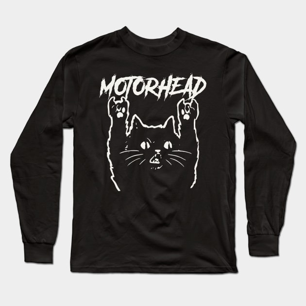 motorhead cat calling Long Sleeve T-Shirt by bubur ayam